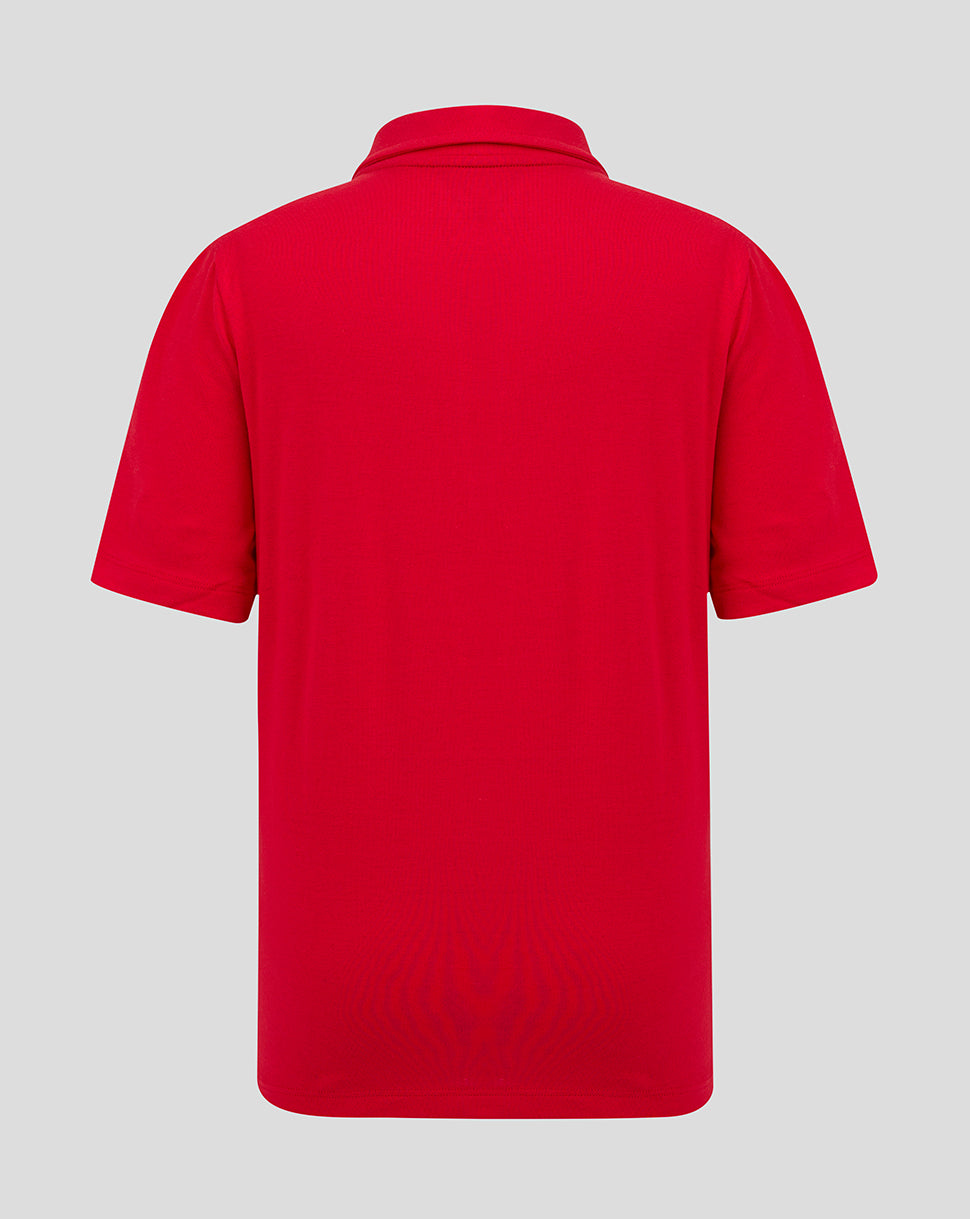 Junior 24/25 Leisure Polo - True Red